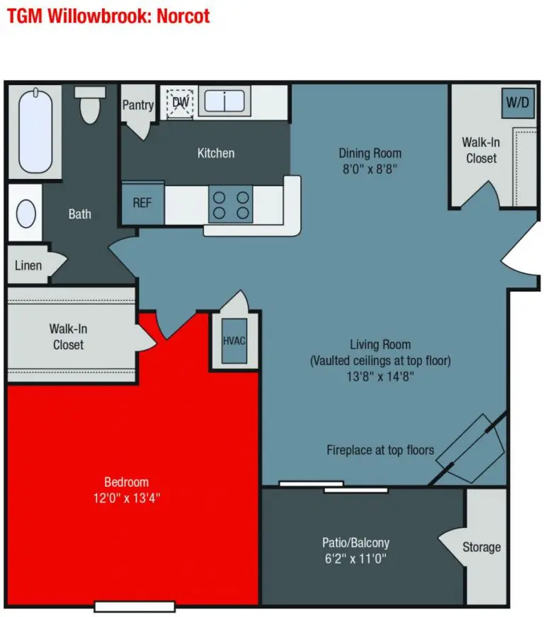 Apartments For Rent TGM Willowbrook - Norcot ...