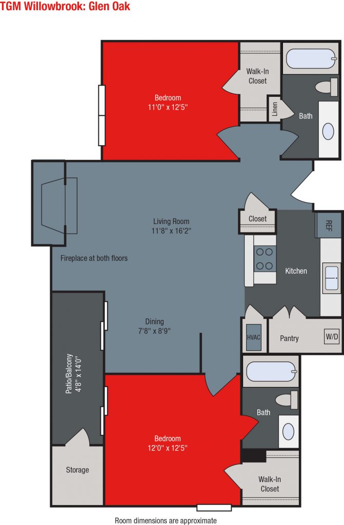 Apartments For Rent TGM Willowbrook - Glen Oak 