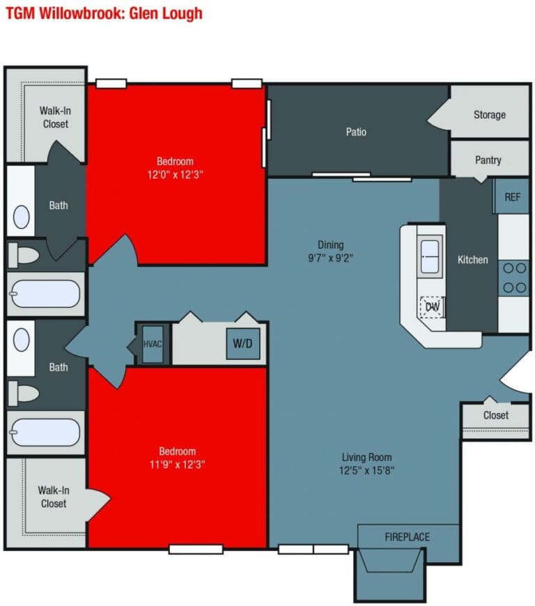 Apartments For Rent TGM Willowbrook - Glen Lough ...