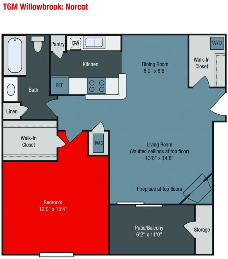 Apartments For Rent TGM Willowbrook - Norcot ...