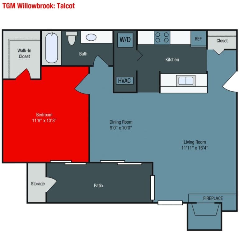 Apartments For Rent TGM Willowbrook - Talcot ...